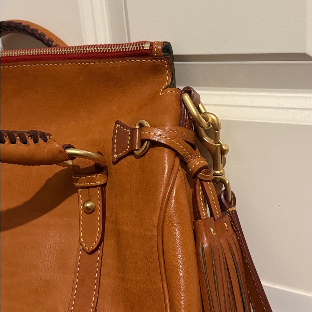 Dooney & Bourke Florentine Small Satchel - Natural - Picture 3 of 16